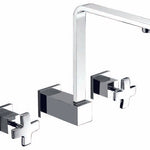 3pc Basin Tap Faucet Set - Bathroom Laundry Sink