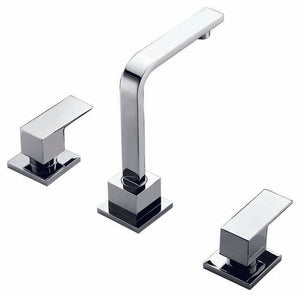 3pc Basin Tap Faucet Set - Bathroom Laundry Sink