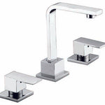 3pc Basin Tap Faucet Set - Bathroom Laundry Sink