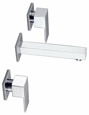 3pc Bath Mixer Set