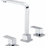 3pc Basin Tap Faucet Set - Bathroom Laundry Sink