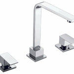 3pc Basin Tap Faucet Set - Bathroom Laundry Sink