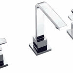 3pc Basin Tap Faucet Set - Bathroom Laundry Sink