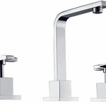 3pc Basin Tap Faucet Set - Bathroom Laundry Sink