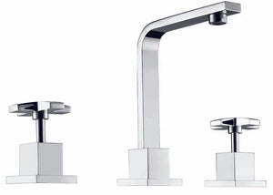 3pc Basin Tap Faucet Set - Bathroom Laundry Sink