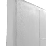 Queen PU Leather Bed Frame White
