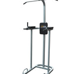 AB Power Tower Dip Chin Push Up Home Gym MultiStation
