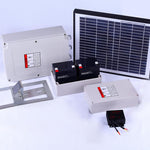 700KG Double Swing Auto Motor Gate Opener with Solar