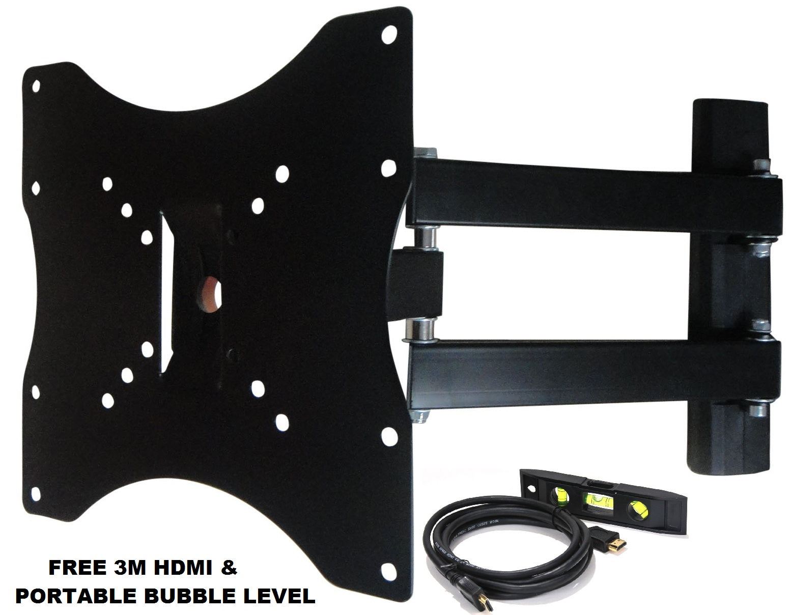 15-37" Plasma LED LCD Screen TV Mount with 180 Degree Swivel