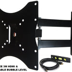 15-37" Plasma LED LCD Screen TV Mount with 180 Degree Swivel