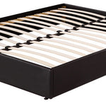 PU Leather Double Bed Ensemble Frame