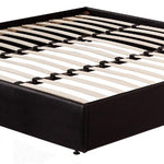 PU Leather King Bed Ensemble Frame