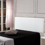 PU Leather Double Bed Headboard Bedhead - White