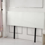 PU Leather Queen Bed Headboard Bedhead - White