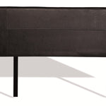 PU Leather King Bed Headboard Bedhead - Brown