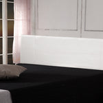 PU Leather King Bed Headboard Bedhead - White