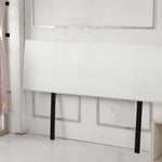 PU Leather King Bed Headboard Bedhead - White