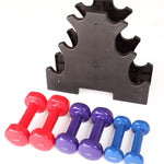 Dummbell Set 6 Piece - Includes Rack