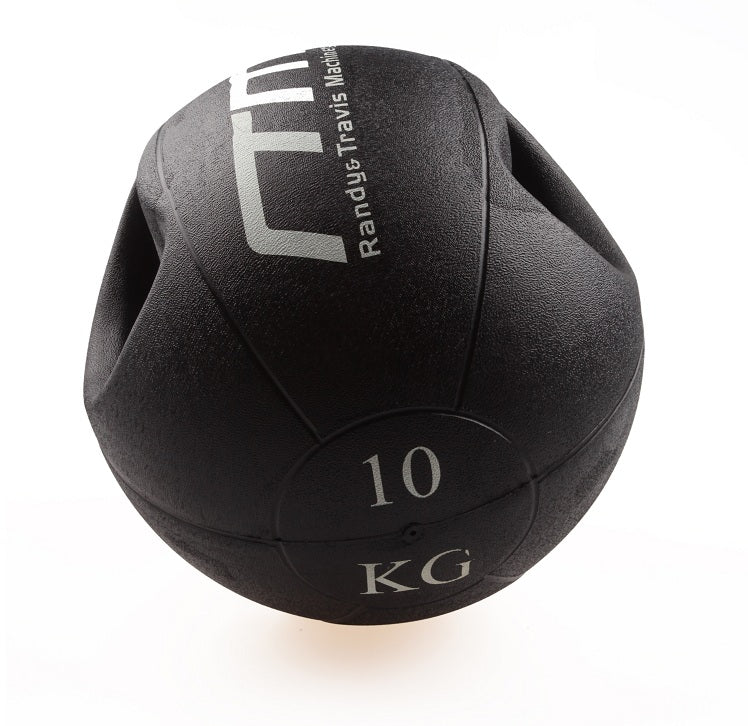 10kg Double-Handled Rubber Medicine Core Ball