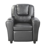 Leather Kids Recliner
