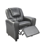 Leather Kids Recliner