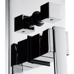 Chrome Bathroom Shower Wall Mixer Diverter w/ WaterMark