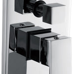 Chrome Bathroom Shower Wall Mixer Diverter w/ WaterMark