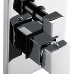 Chrome Bathroom Shower Wall Mixer Diverter w/ WaterMark