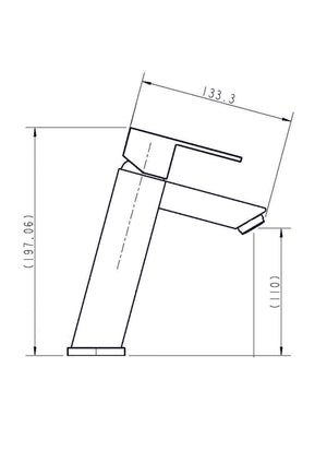 Basin Mixer Tap Faucet -Kitchen Laundry Bathroom Sink