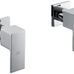 Chrome Bathroom Shower / Bath Mixer Tap Set w/ WaterMark