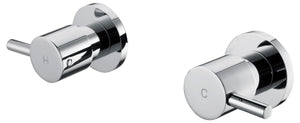 Chrome Bathroom Shower / Bath Mixer Set w/ WaterMark