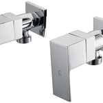 Chrome Laundry Washing Machine Stops Mixer Tap Set w/ WaterMark