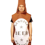 Beer Bottle One Size Fits all Adults Costume