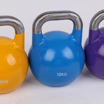 8KG, 12KG, 16KG Pro-Grade Steel KettleBell Set