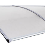 DIY Outdoor Awning Cover 1mx2m with Rain Gutter