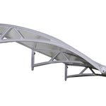 DIY Outdoor Awning Cover 1mx2m with Rain Gutter