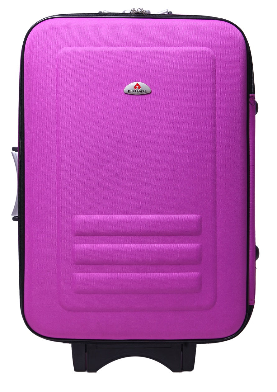 5pc Suitcase Trolley Travel Bag Luggage Set PURPLE
