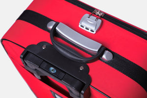 5pc Suitcase Trolley Travel Bag Luggage Set RED