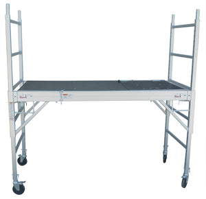 Professional Aluminium Safety Scaffold With Hatch