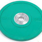 10KG PRO Olympic Rubber Bumper Weight Plate