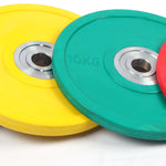 10KG PRO Olympic Rubber Bumper Weight Plate