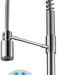 LED Kitchen Mixer Basin Tap Faucet Sink w/Extend