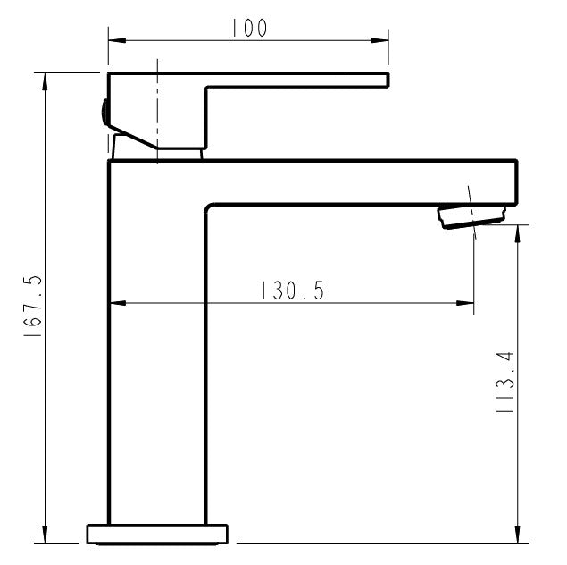 Basin Mixer Tap Faucet -Kitchen Laundry Bathroom Sink