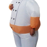 CHEF Fancy Dress Inflatable Suit -Fan Operated Costume