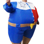 SHERIFF Fancy Dress Inflatable Suit -Fan Operated Costume