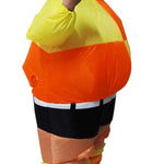 FOOTBALL Fancy Dress Inflatable Suit -Fan Operated Costume