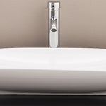 Bathroom Ceramic Rectangular Above Countertop Basin for Vanity