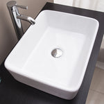 Above Counter Bathroom Vanity Square Basin