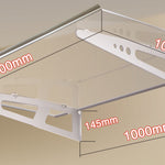 DIY Outdoor Awning Cover 1.4m x 1m Polycarbonate