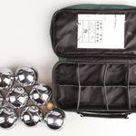 Deluxe Boules Bocce 8 Alloy Ball Set
